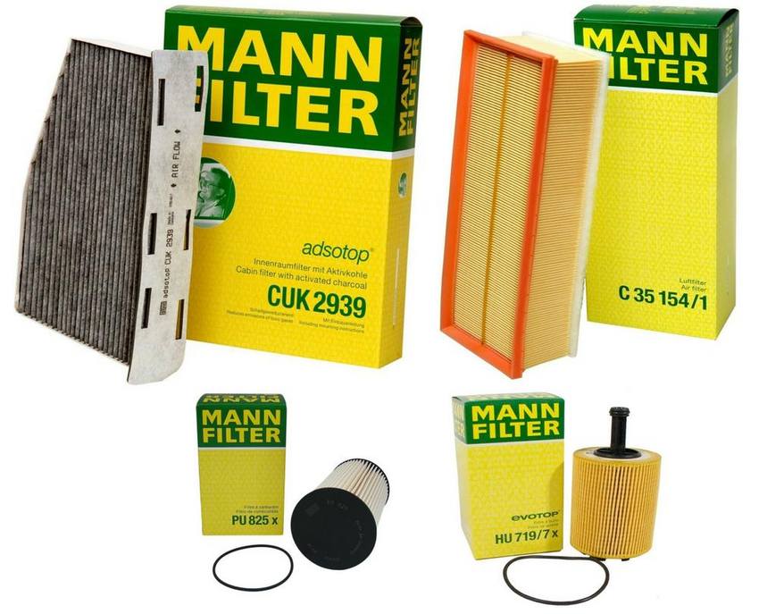 Audi Filter Service Kit 3C0127434 - MANN-FILTER 1646205KIT